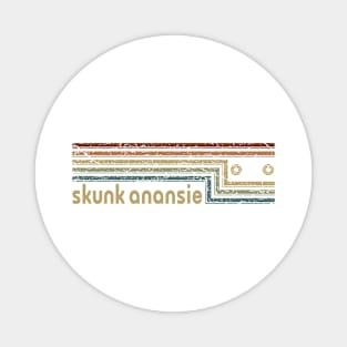 Skunk Anansie Cassette Stipes Magnet